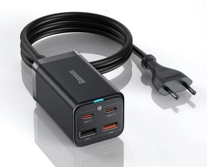 Компактний мережевий зарядний пристрій Baseus