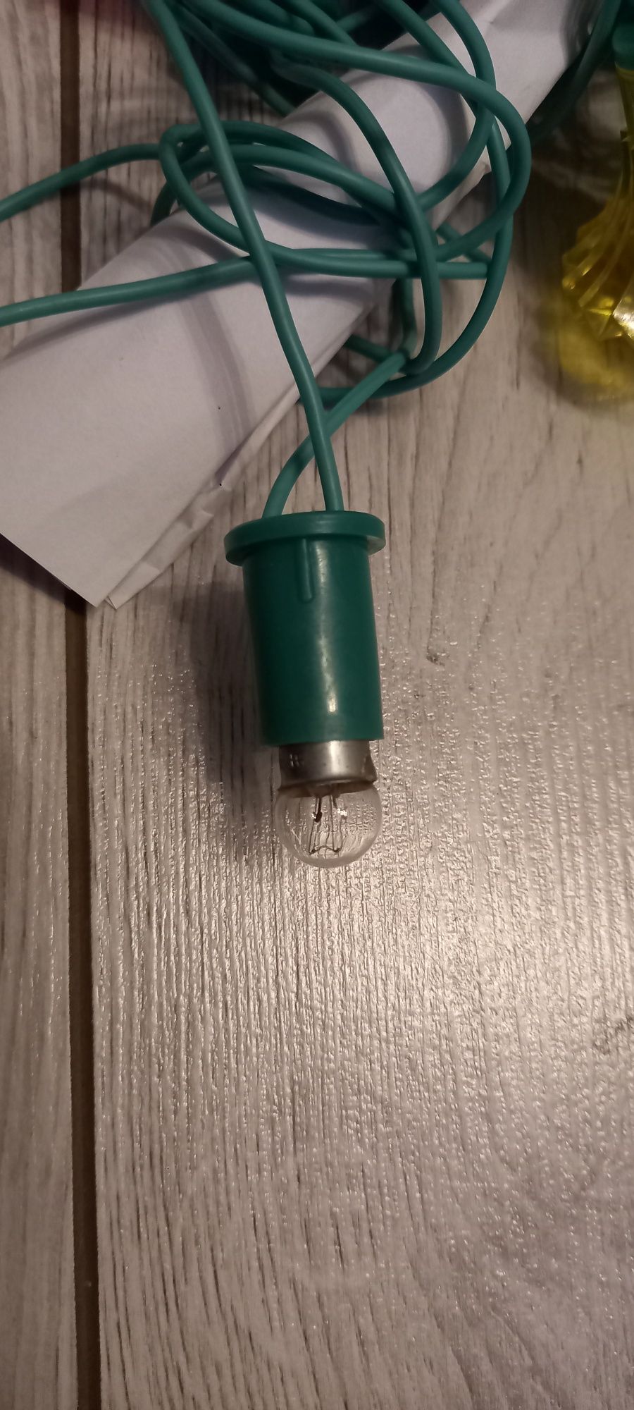 Światełka choinkowe prl