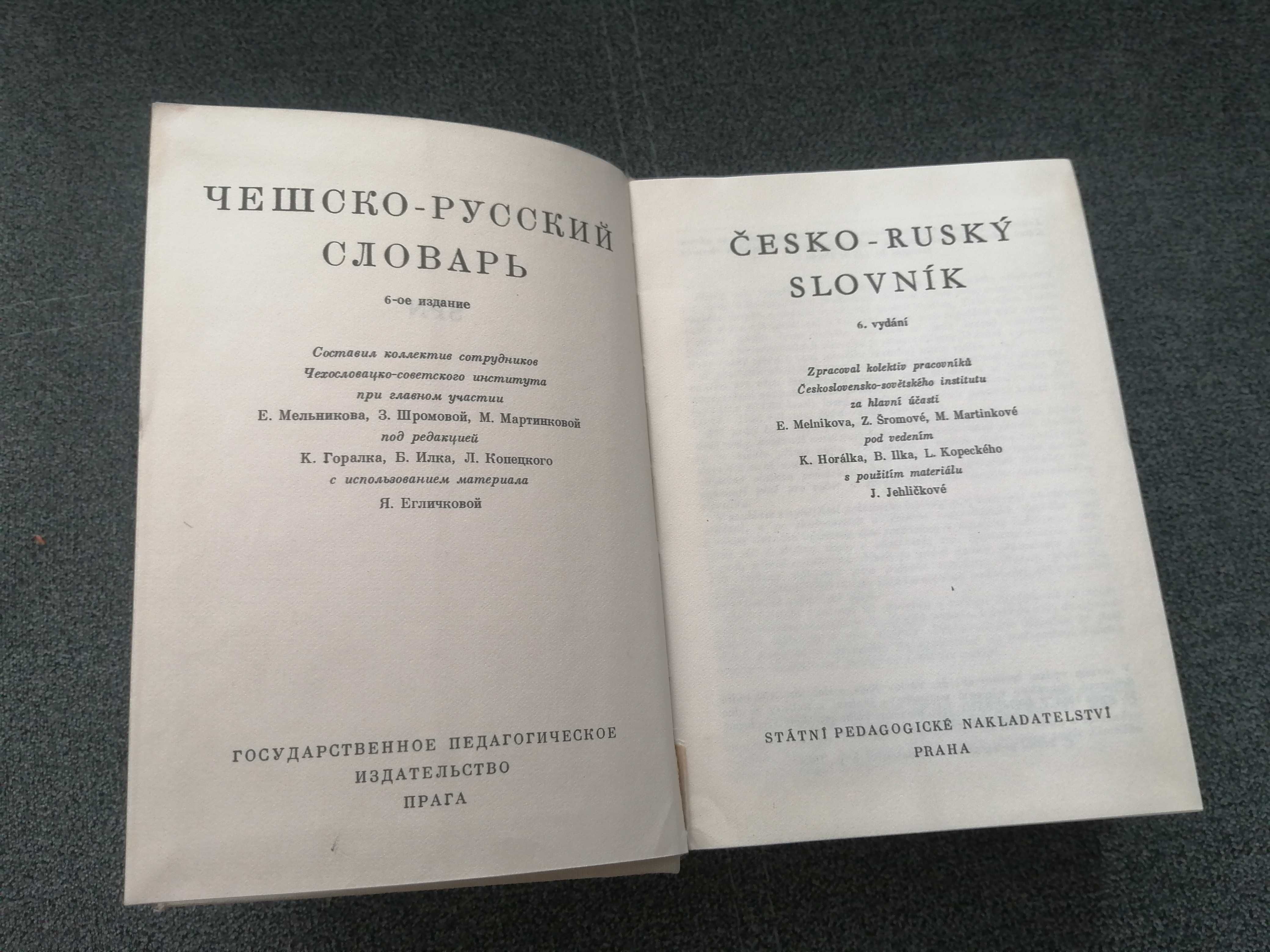 "Чешско-русский словарь"