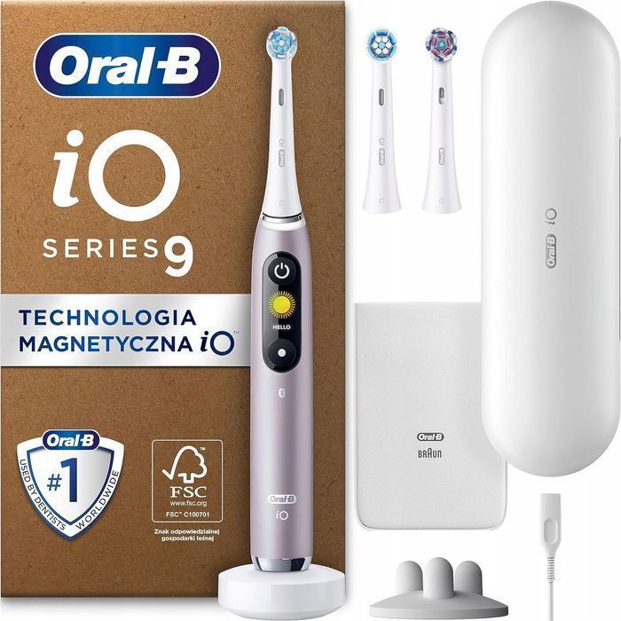 Oral-B iO Series 9 Rose Quartz Szczoteczka elektryczna różowa OPIS