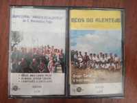 Cassetes de música Cantares do Alentejo - 1985/ 1989