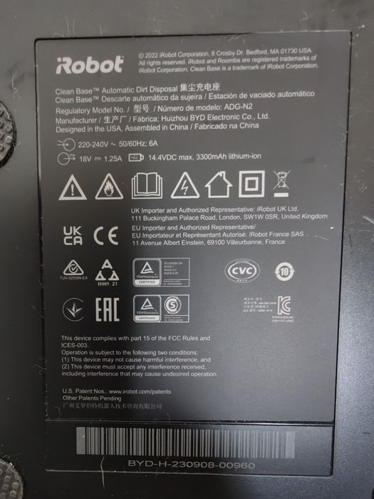 Stacja Clean Base do iRobot Roomba J7/9
