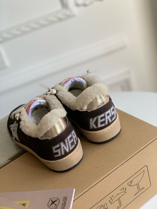 Кеди Golden Goose утеплені з хутром розміри 36, 38, 39, 40