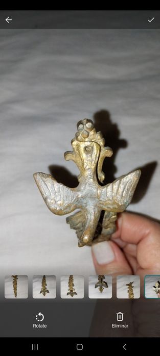 Ferragem em latão muito antiga