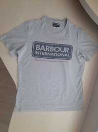 Мужская байкерская футболка Barbour International. Размер s-m