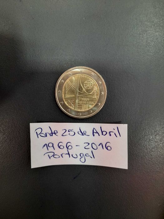 Moedas 2€ todas diferentes