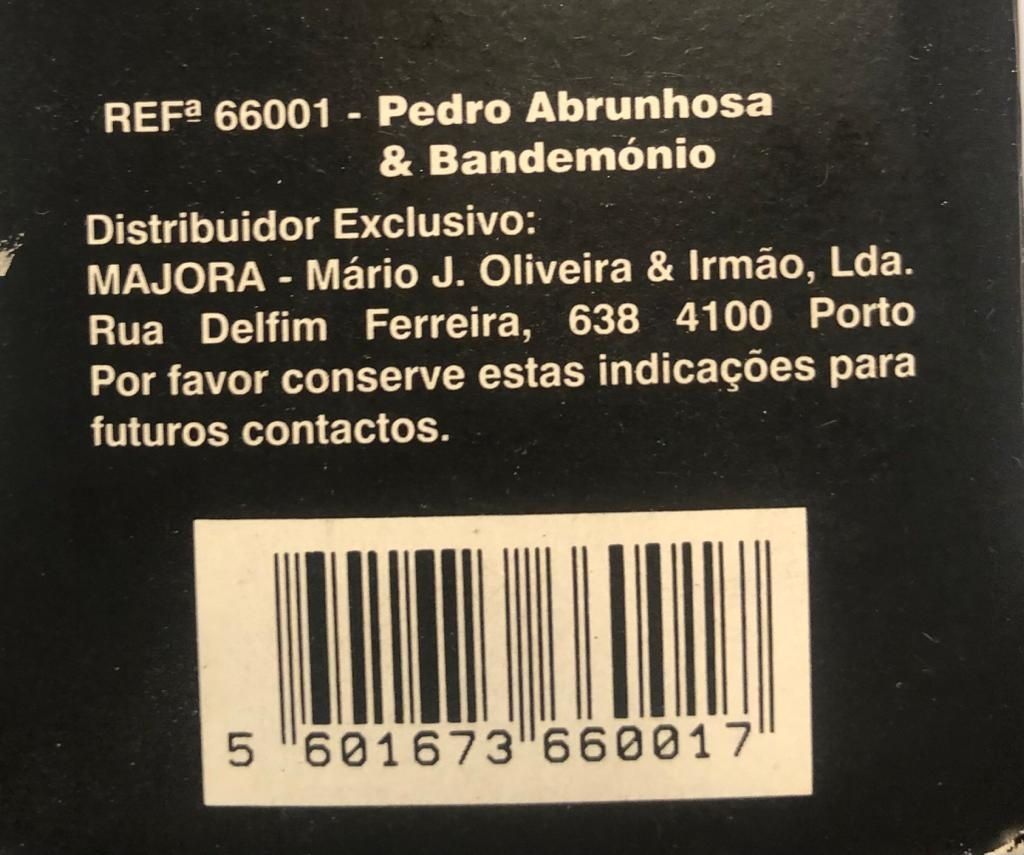 Pedro Abronhosa em PVC