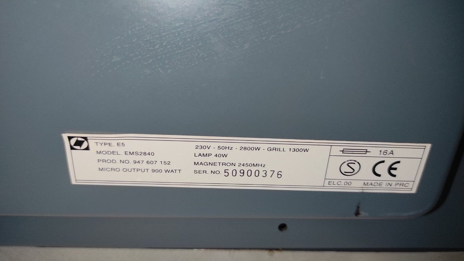 Микроволновка Electrolux б/у рабочая