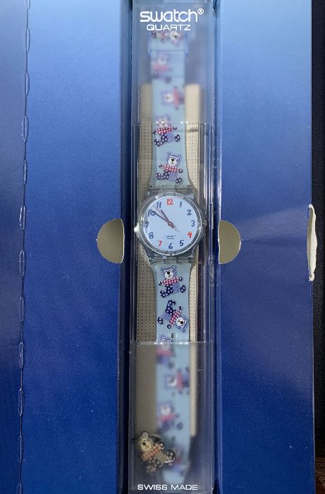 Swatch Especial GZ185PACK Ursinhos Relógio. Fechado Lacrado.