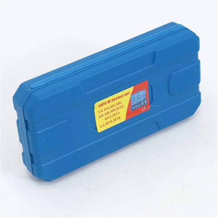 Jogo de 12 chaves 1/2, 1/4 e 3/8 XZN com estojo NOVO