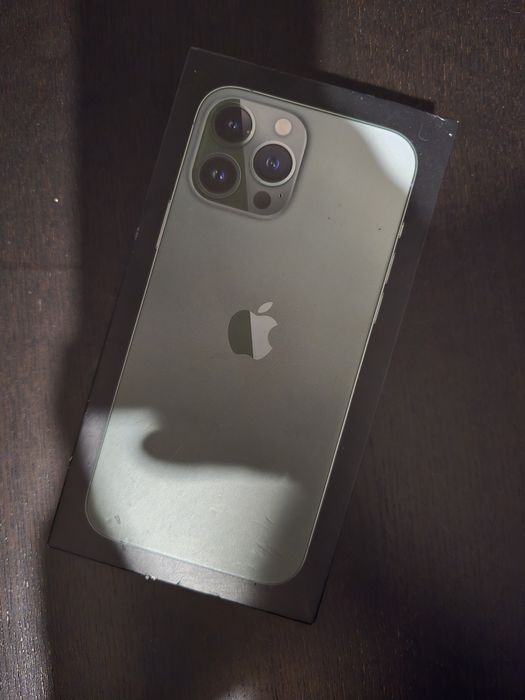 Iphone 13 pro max verde 256gb com caixa original