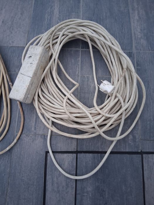 Extensões elétricas para uso de obras