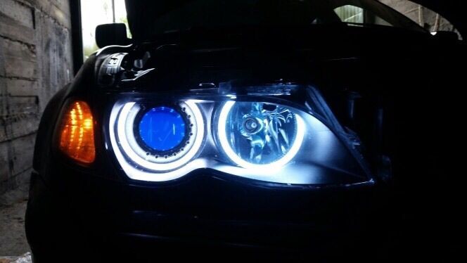 Ангельские глазки Cotton RGB BMW E30 E32 Е34 E39 E46 E38 E53 БМВ