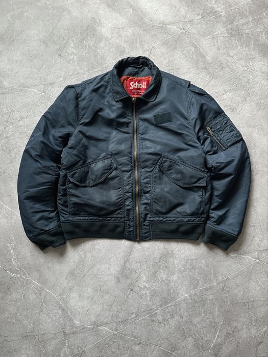 Мужской бомбер Schott CWU-45.