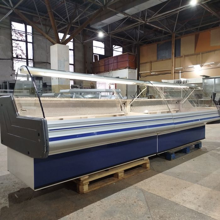 Витрина холодильная COLD Длина 3.8 метра С двух частей