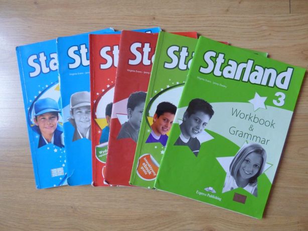 Książki do nauki języka angielskiego Starland 1,2