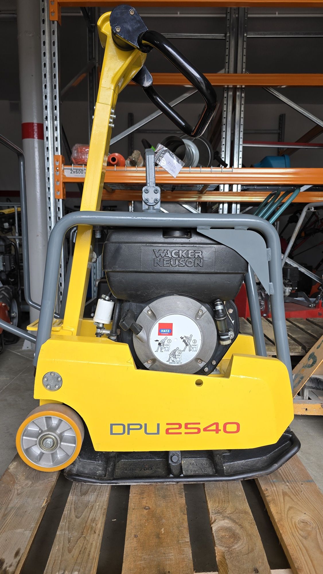 zagęszczarka DIESEL WACKER Neuson DPU 2540 z Niemiec