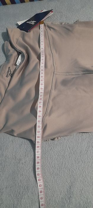 Damskie leginsy z marszczeniami po boku rozmiar S Reebok