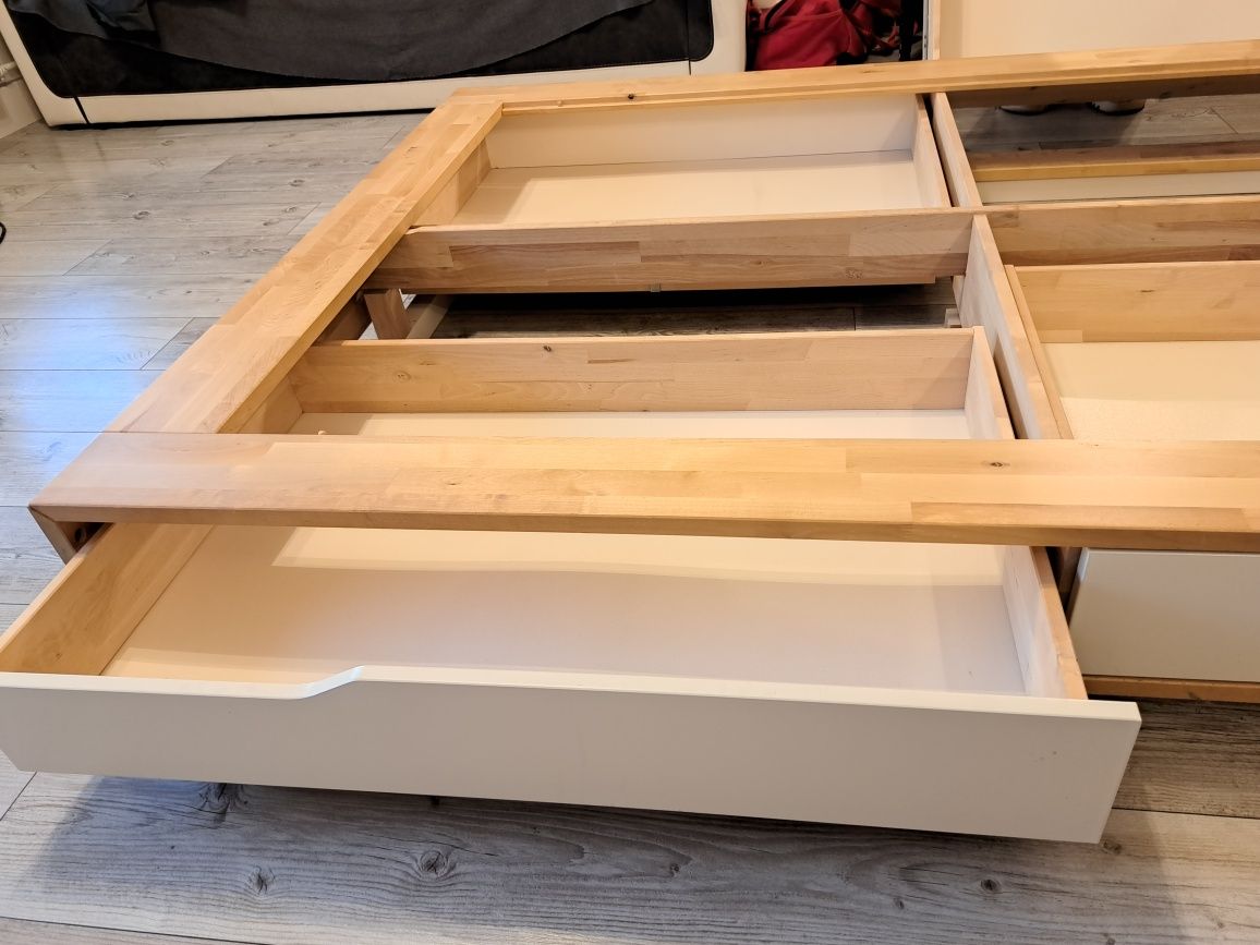 Łóżko 140x200cm IKEA MANDAL