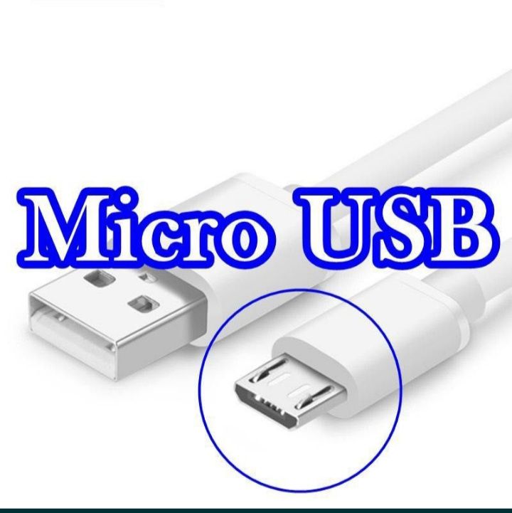 Шнур кабель Micro USB  длина 1 метр.