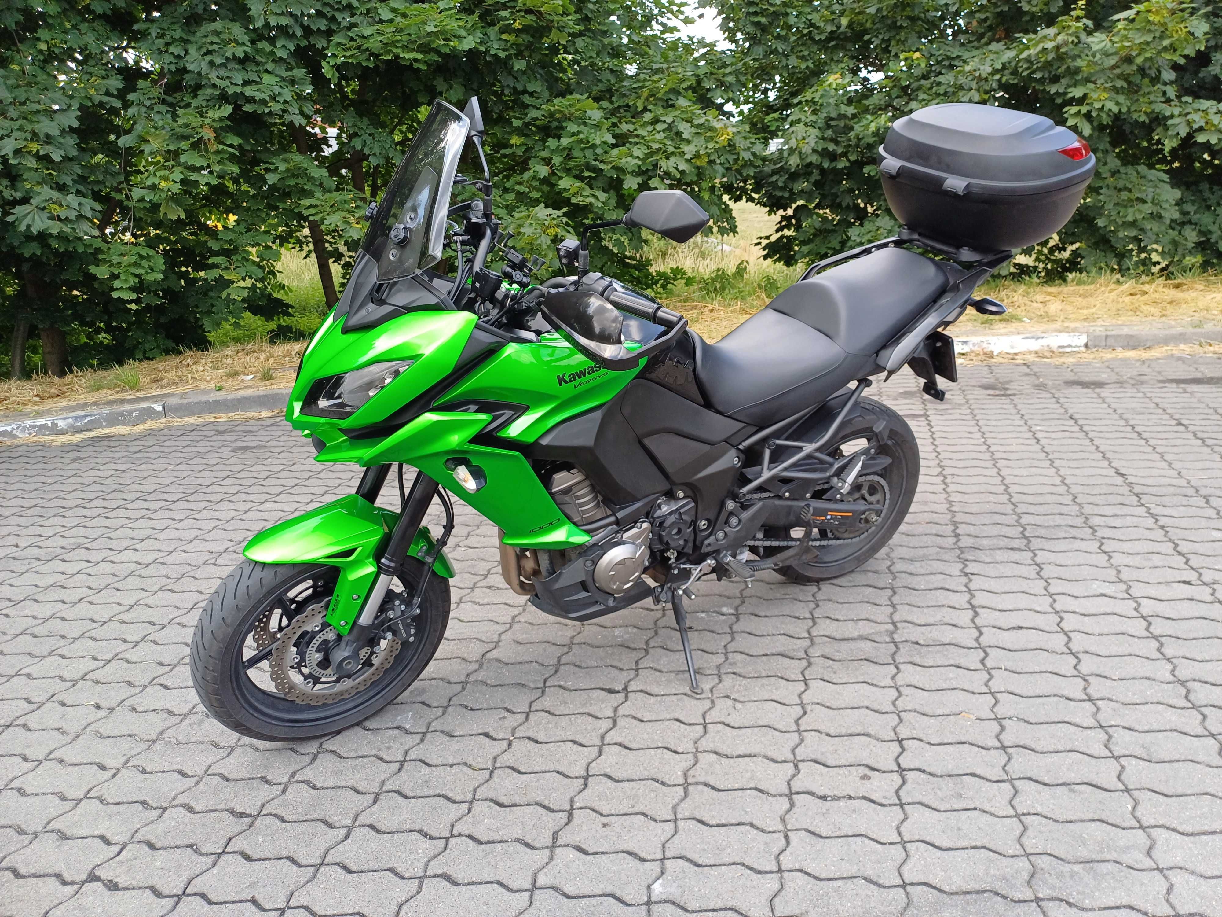 Kawasaki Versys 1000 bezwypadkowy2016r,ABS,KTRC,kufry