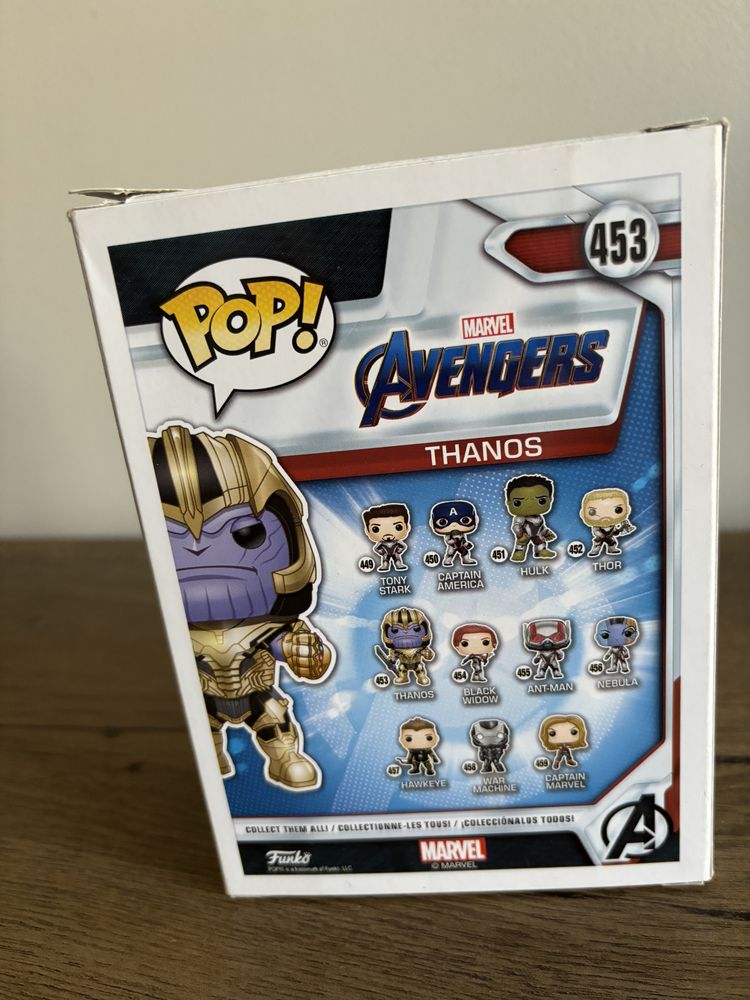 Figurka funko pop THANOS 453 nowa marvel