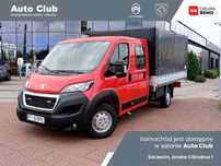 Peugeot Boxer  brygadowy z plandeką, oświetlenie ostrzegawcze