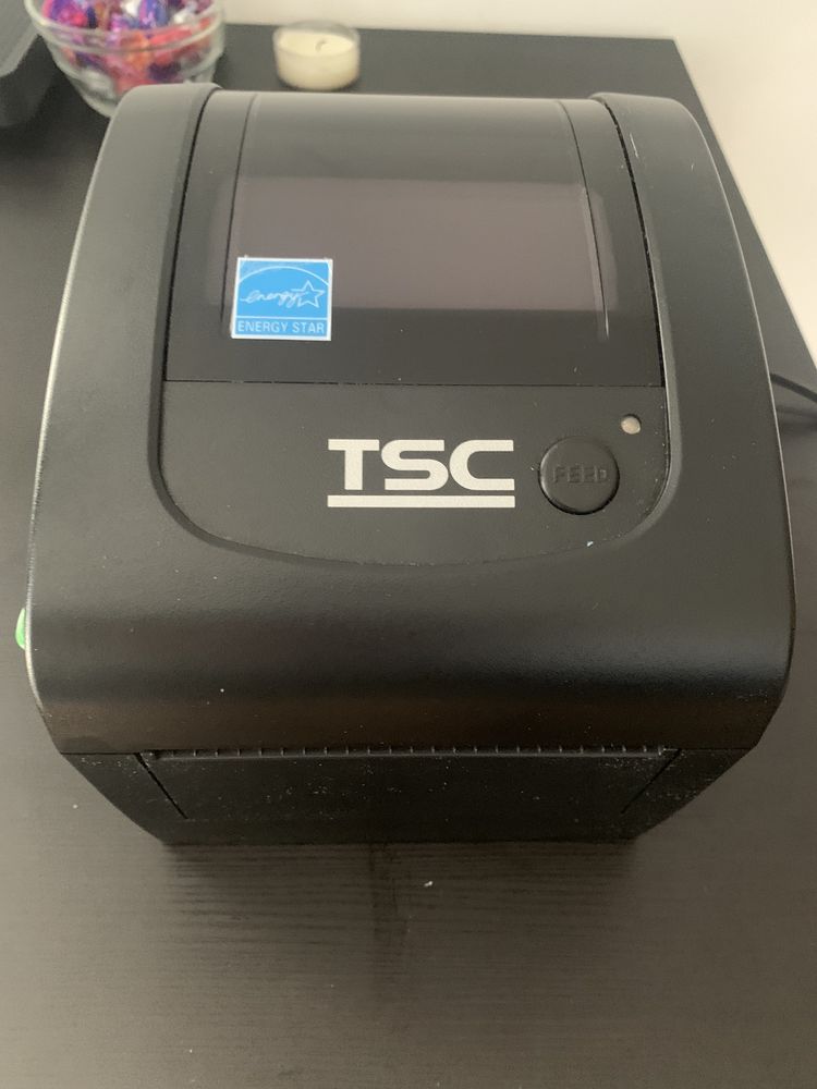 drukarka etykiet TSC 220 + etykiety 1000 szt