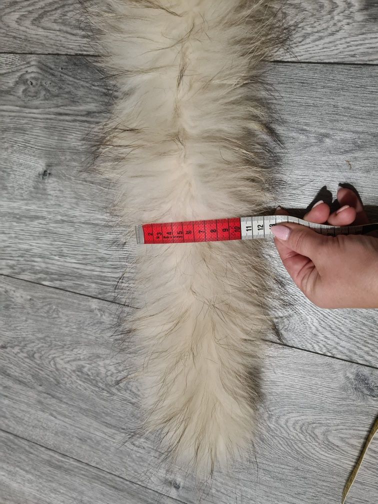 Obszycie kaptura futerko naturalne 55cm
