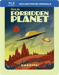 Zakazana planeta Forbidden Planet Steelbook BLU-RAY, ENG
