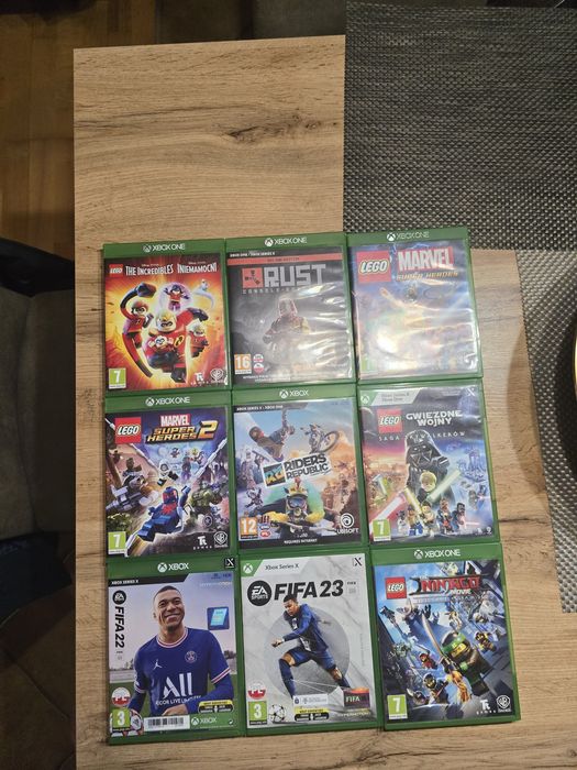 Zestaw 9 gier na Xbox (PILNIE MUSZĘ SPRZEDAĆ)