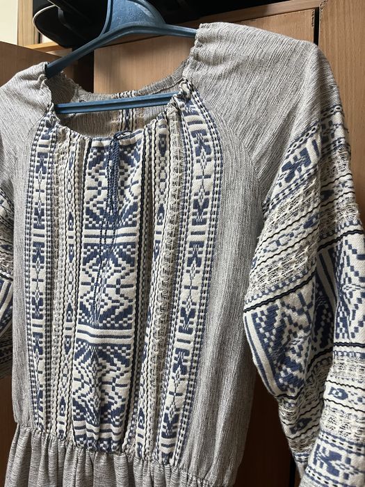 Лляне плаття  вишиванка