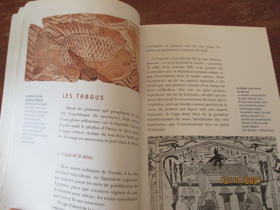 3 livros sobre a civilização egípcia - livros em francês