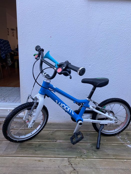 Woom 2 bicykle azul bicicleta infantil childrens bike Lagos