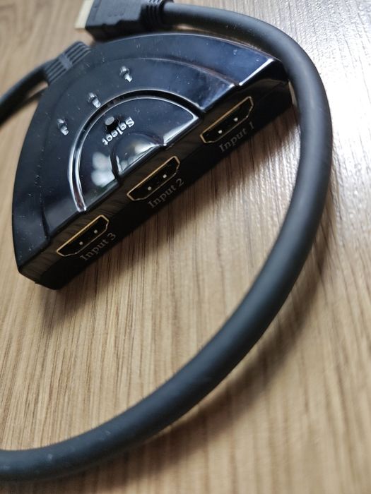 Rozdzielacz HDMI 3in1out