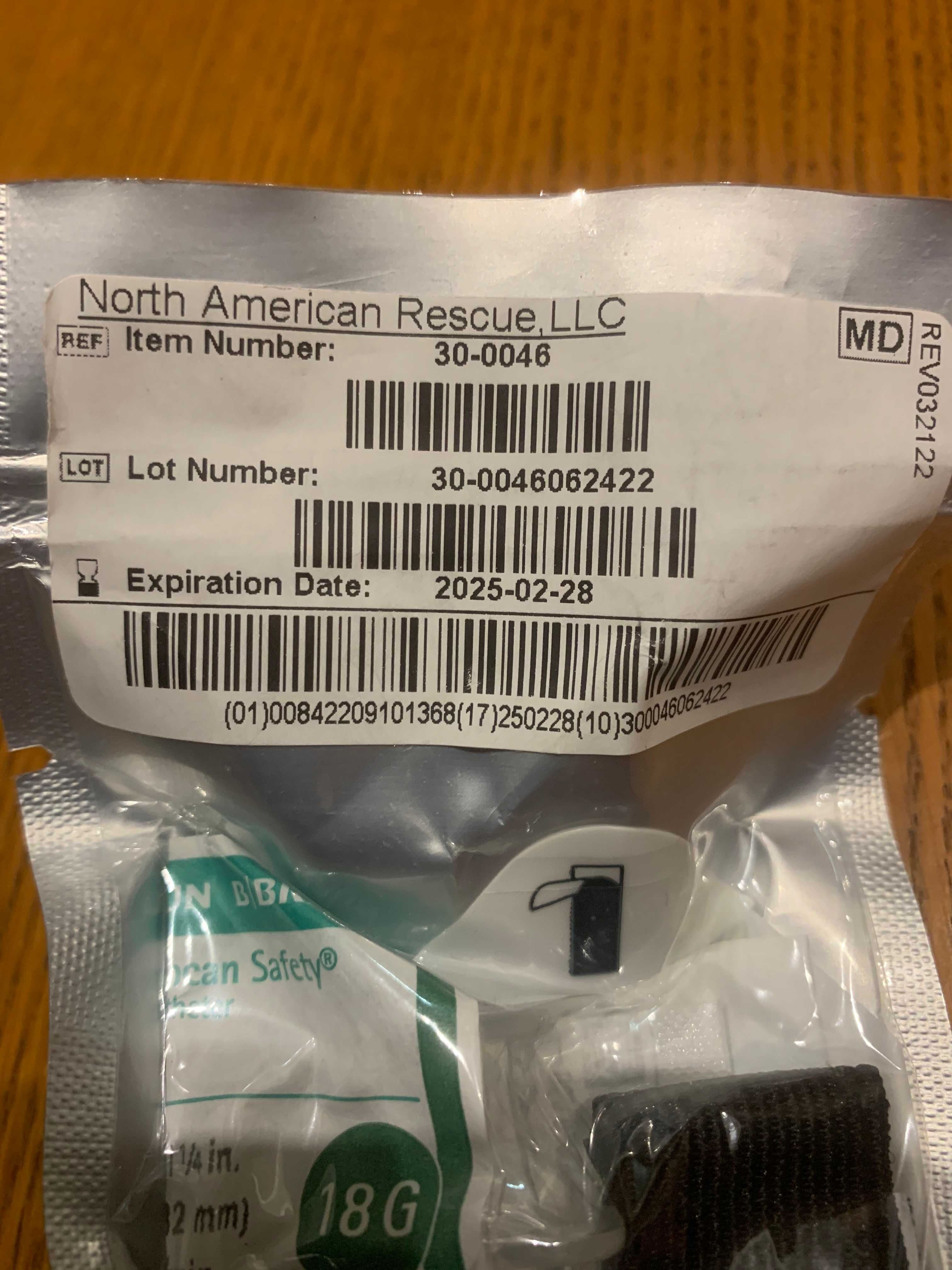 Комплект для катетеризації NAR Needleless Saline Lock Kit
