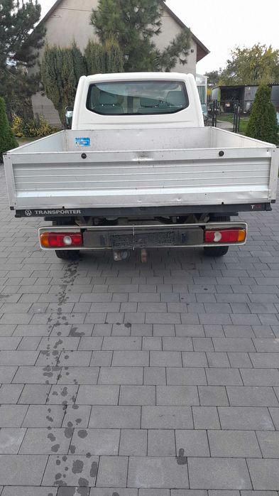 Volkswagen Transporter T5 2.5 TDI 3 Osobowy  Skrzynia Paka Prycza