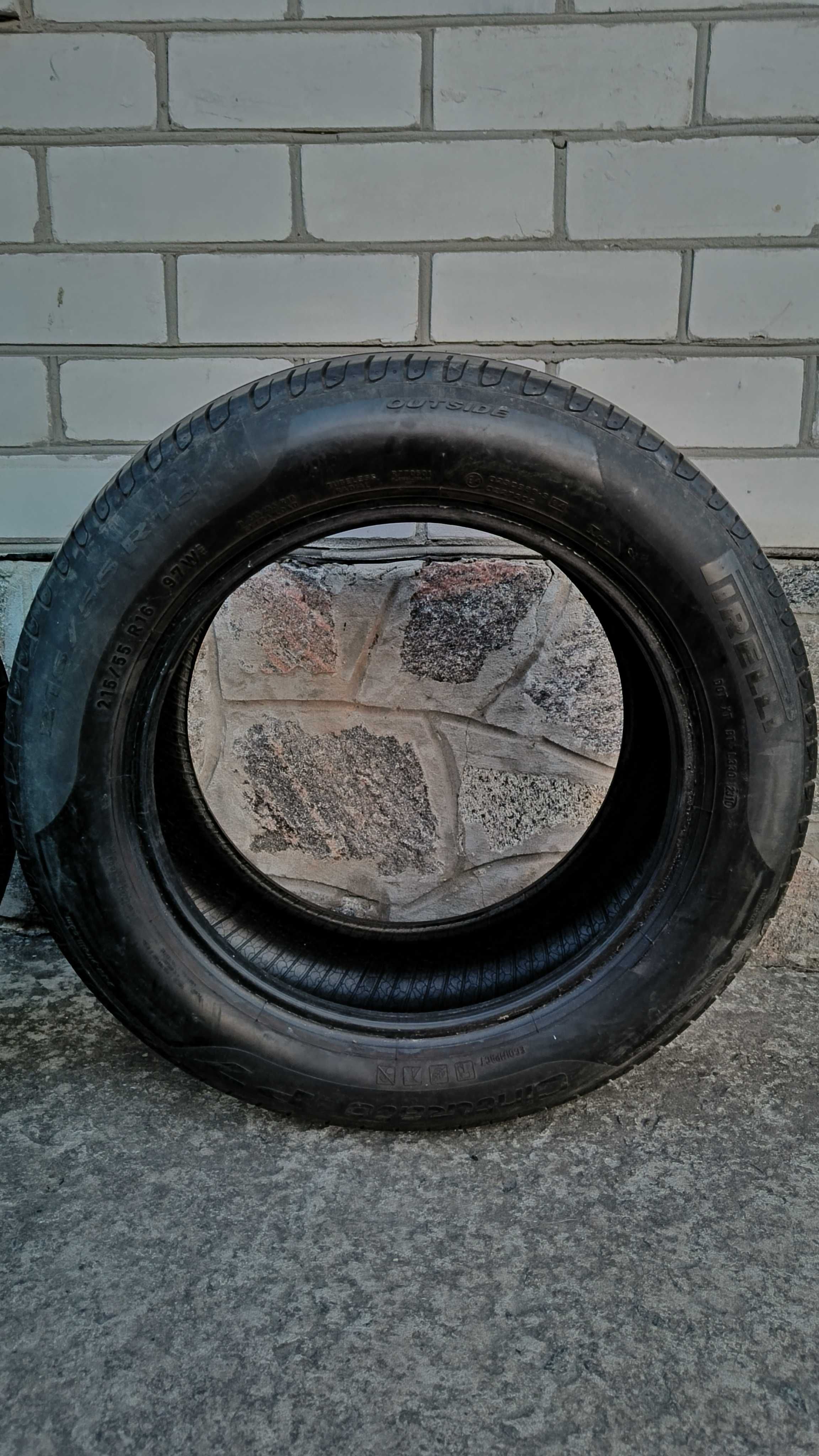 Шини літні 215/55 р16 97W XL Pirelli cinturato p7