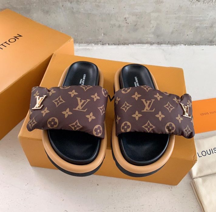 Klapki Louis Vuitton Pillow Flat Mules rozmiar 37