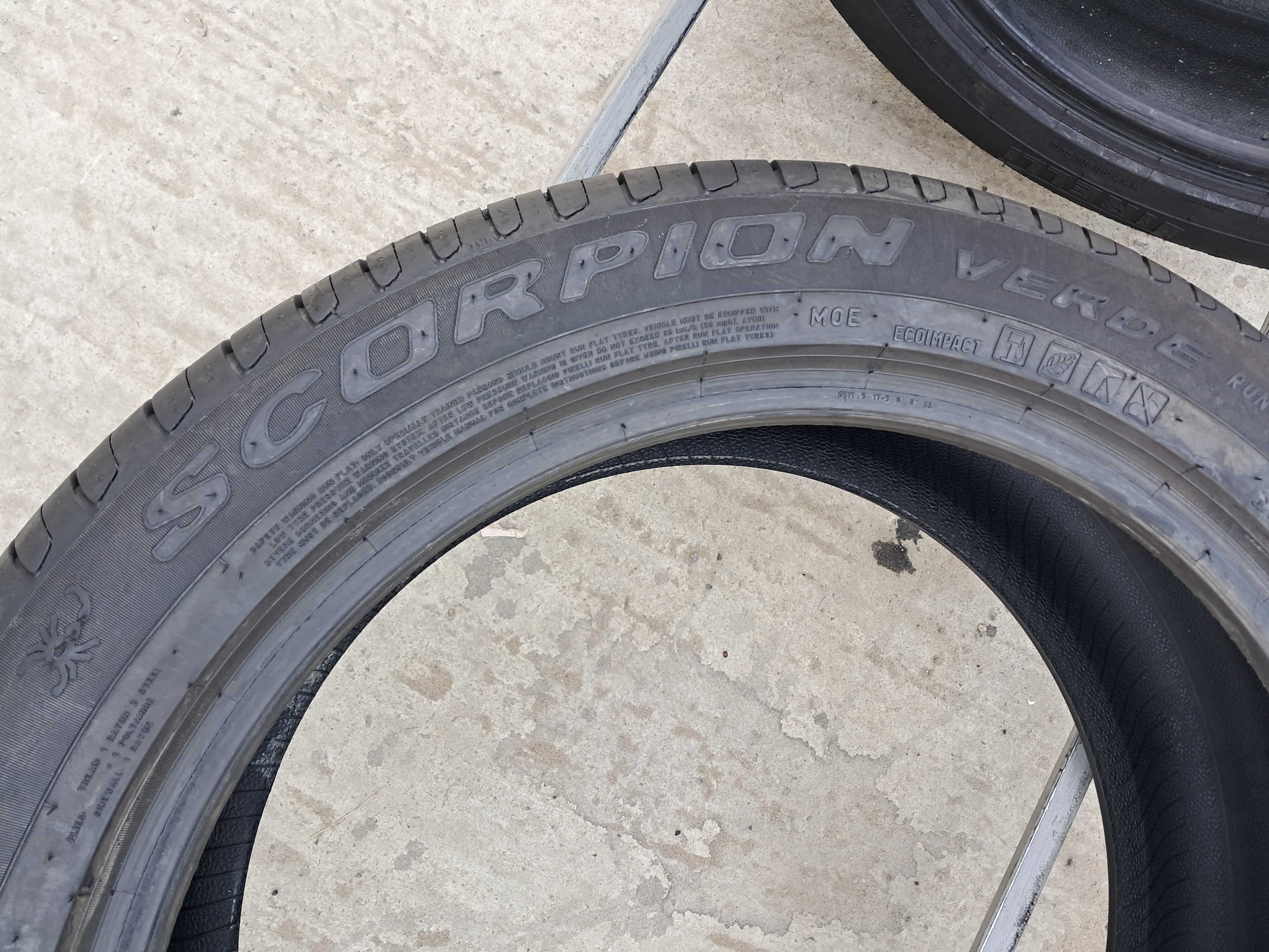 Резина літо 99% протектор Pirelli 255/45 R20 Scorpion Verde Runflat