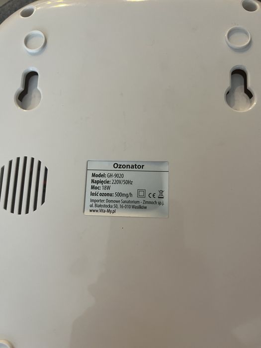 Ozonator do żywności