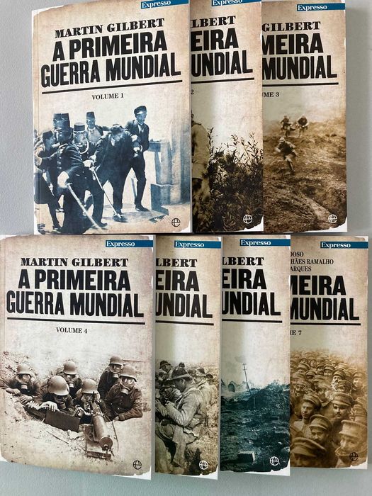 Coleção Completa A Primeira Guerra Mundial, de Martin Gilbert