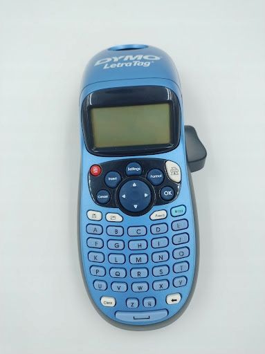 drukarka etykiet dymo letratag lt-100h granatowy z klawiaturą opis