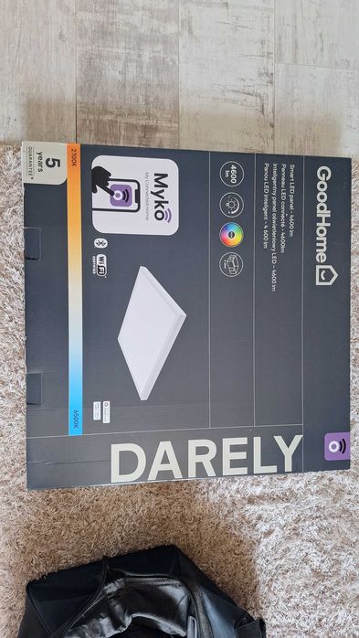 Panel LED 30 w GoodHome Myko Smart 4600 lm 60 X 60 cm  lampa żyrandol