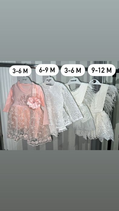 Сукні на дівчинку до року.