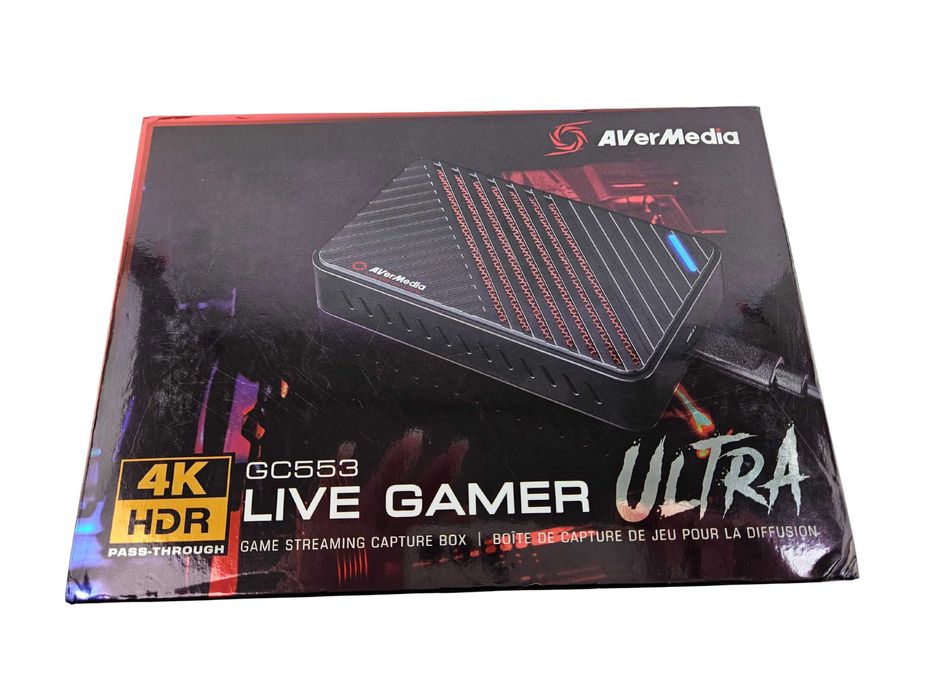 Пристрій відеозахоплення AVerMedia Live Gamer Ultra 4K (GC553) HDR
