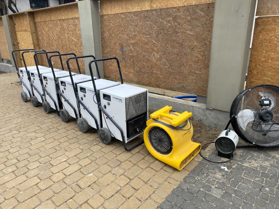 Wynajem  osuszaczy, pochłaniacz ozonator osuszanie Wypożyczalnia