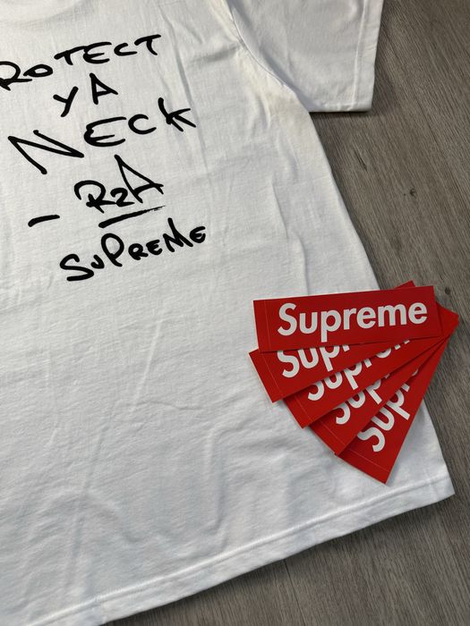 SUPREME FW25 WU-TANG CLAN RZA TEE white / Футболка Суприм Ву Танг