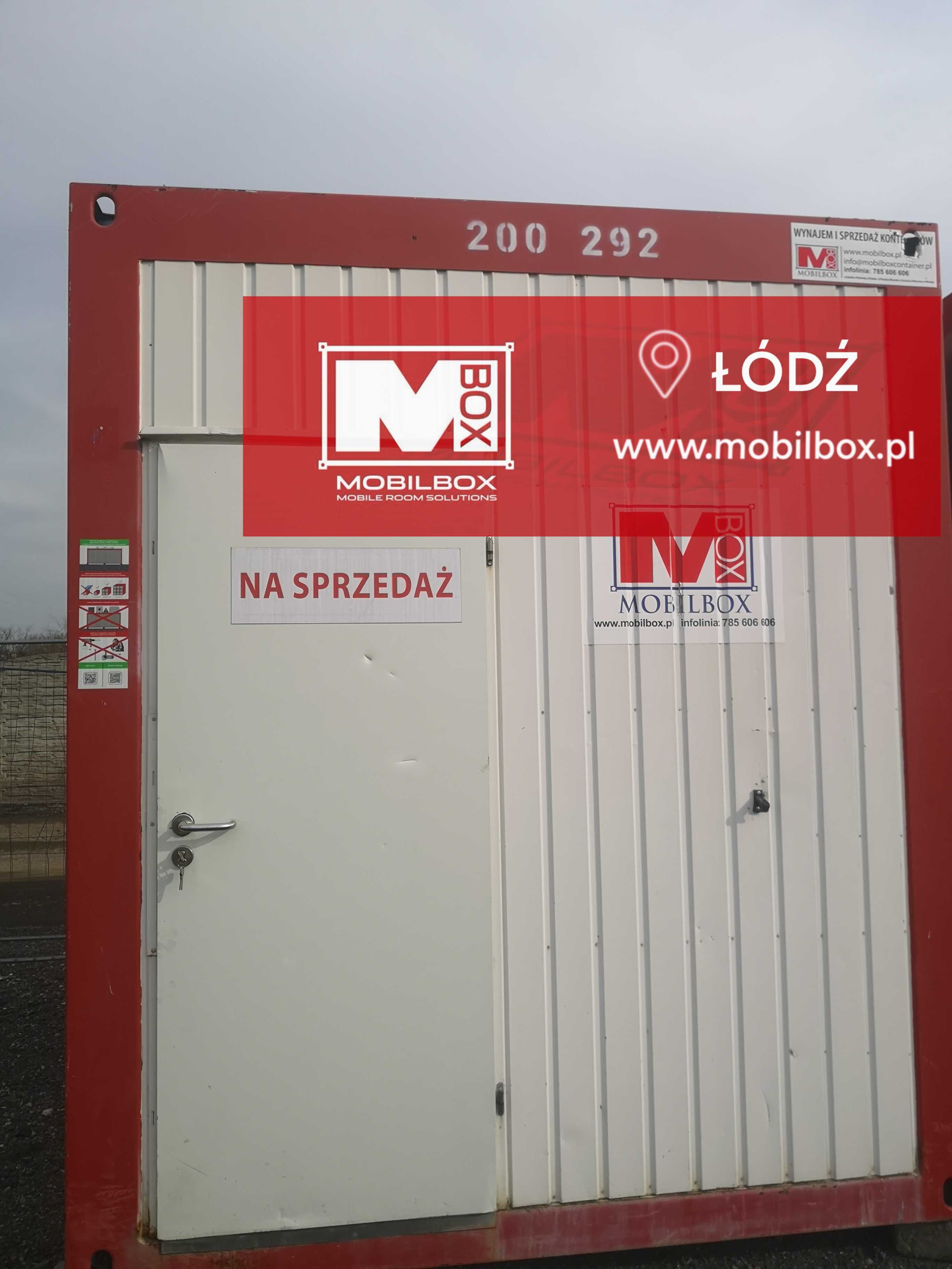 Kontener Portiernia / Stróżówka MB 10 Używany