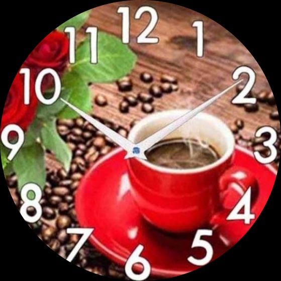 Настенные Часы чашка кофе